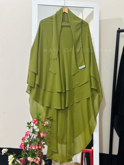 Hurram Hijab (Parrot Green)