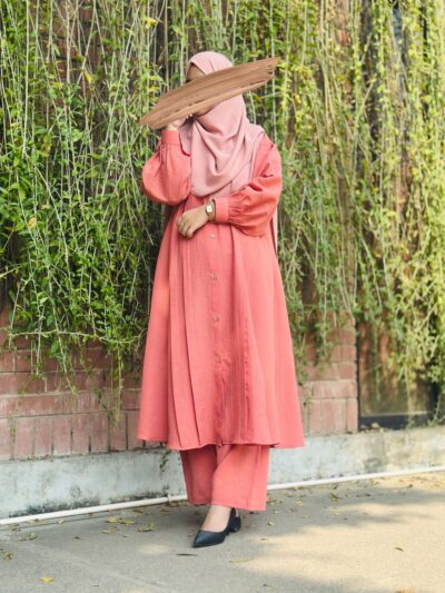 Safa Kurti (Dusty Coral)