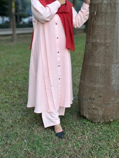Safa Kurti Soft Pink
