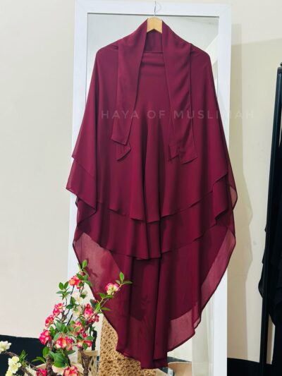 Hurram Hijab (Maroon)
