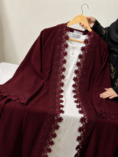 Nilara Abaya (Maroon)