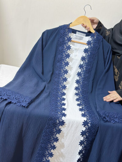 Nilara Abaya (Navy Blue)